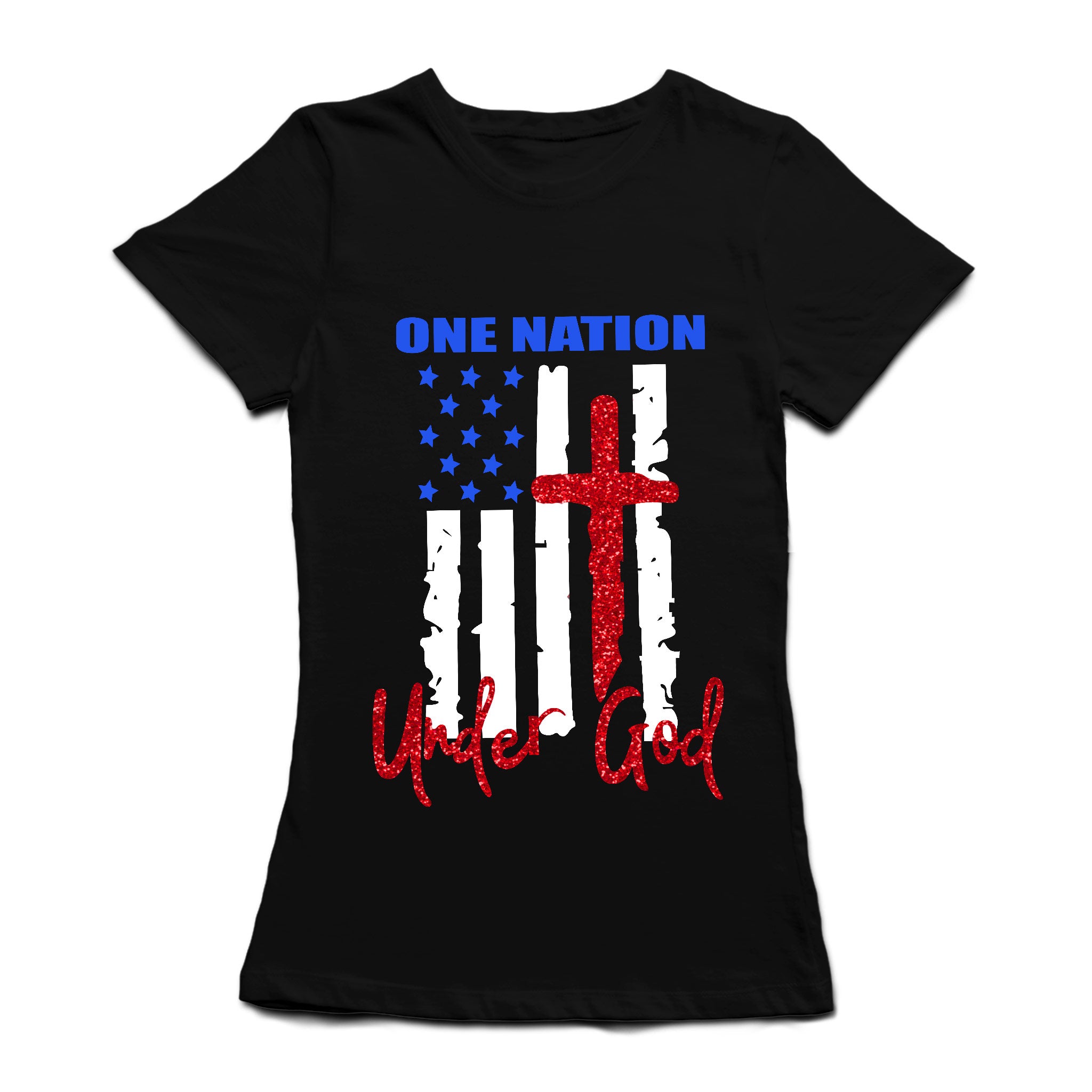 Women's T-Shirt One Nation, Under God