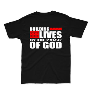 Voice of God (Back) - Men's T-Shirt